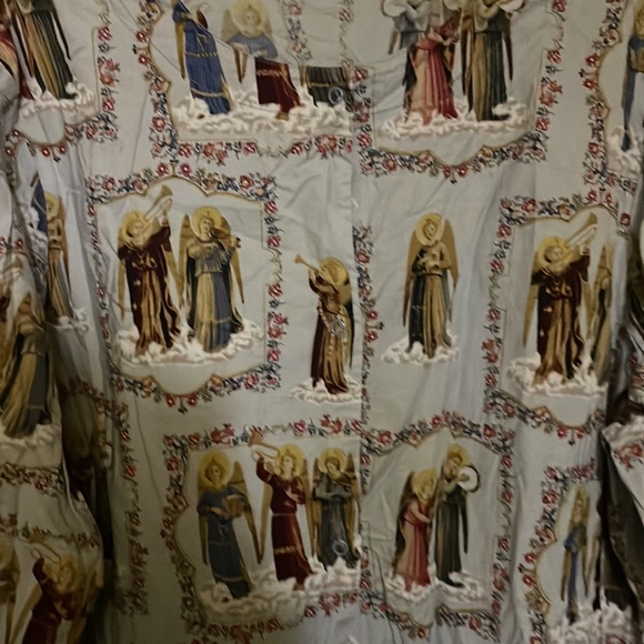 The Vatican library collection vintage 1990’s Angel scrub jacket size medium - Picture 4 of 7